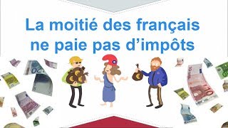 La moitié des français ne paie pas dimpôts  Décodéco [upl. by Anigue496]