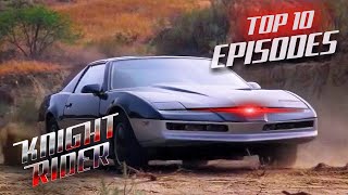 The Top 10 Best Episodes  Knight Rider [upl. by Klaus732]