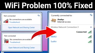 Fix WiFi Problem Windows 710  WiFi Not Connected Windows 1011  Laptop Wifi Not Showing windows 7 [upl. by Chappelka]