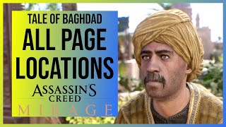 Assassins Creed Mirage Page Locations for Observatory Tale of Baghdad in Abbasiyah [upl. by Truscott]