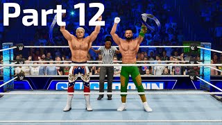 WWE 2K24 MyRise Walkthrough Part 12 [upl. by Wenda908]