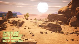 TALES OF KENZERA ZAU SOUNDTRACK  THE SEARING SANDS  4K VISUALISER [upl. by Athena]