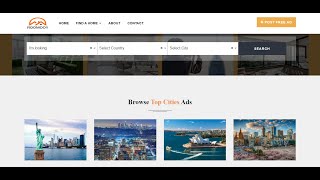 Room rental site flat mate site  apartment rent  laravel project [upl. by Dragone]