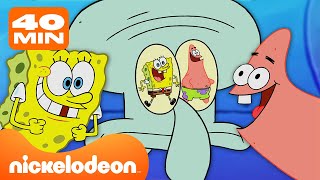 Spongebob  40 Menit SpongeBob amp Patrick Mengganggu Squidward pada EpisodeBARU  Nickelodeon Bahasa [upl. by Lechar730]