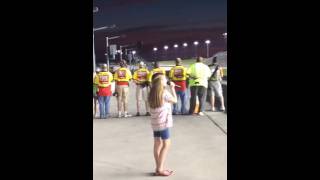 Callista Clark  National Anthem Atlanta Motor Speedway [upl. by Aiekat362]