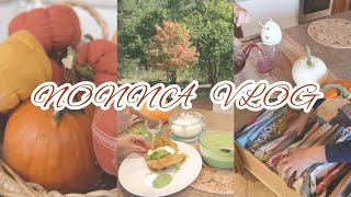 Nonna Vlog Disfrutando de mis labores  Manualidad de otoño [upl. by Aidyl912]