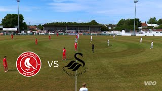 Frome Town vs Swansea City AFC U21 Highlights [upl. by Ethelin]