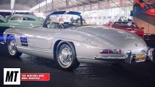 1961 MercedesBenz 300SL Roadster Presented by Steve Matchett Mecum Auctions Kissimmee  MotorTrend [upl. by Christy]