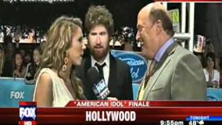 Haley Reinhart amp Casey Abrams Interview at Idol Finale [upl. by Hayouqes167]