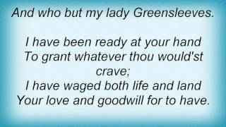 Loreena Mckennitt  Greensleeves Lyrics [upl. by Annoval]