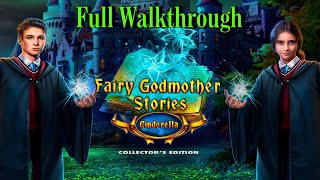 Lets Play  Fairy Godmother Stories 1  Cinderella  Full Walkthrough [upl. by Yruoc41]