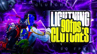 90FPS Lightning Clutches ⚡️ Crossbow Goat in BGMI 🤯🐐   Jabaan Bullying Enemies 🔱 [upl. by Sileas61]