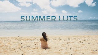 Summer Video LUTs for iPhone Premiere pro Final cut pro With Download Link  Free Giveaway [upl. by Hynes]