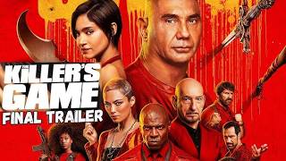 The Killer’s Game  Official Trailer 2024 Dave Bautista Sofia Boutella  Lionsgate [upl. by Ahsem]