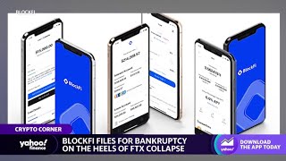 Crypto BlockFi files for bankruptcy on the heels of FTX collapse [upl. by Yesor]