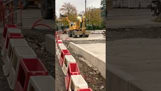 Urban renewal  road and pavement construction 🚧 in ThononlesBains 🇫🇷 [upl. by Acassej]