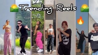 Trending reels Instagram famously reels northeast India talented choreographers  dancechallenge [upl. by Llennahc845]