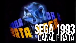 Canal Pirata Sega  ¡Atención Mezcla Explosiva 1993 SEGA VHS archivo felisuco [upl. by Justina]