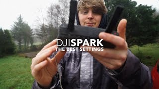 DJI SPARK  THE BEST DJI GO 4 SETTINGS [upl. by Asillam50]