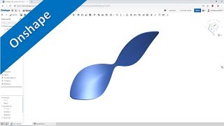 Propeller  Airblade with loft  Onshape Training  Surfaces [upl. by Timrek]