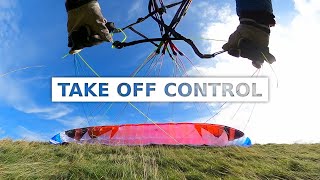 Strong Wind Paragliding TAKE OFF Tips amp Tricks [upl. by Concoff881]