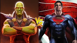 Superman VS Martian Manhunter  Whos Gonna Win [upl. by Leonteen913]