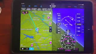 Stratux ADSB Traffic display on Garmin Pilot [upl. by Lizned]