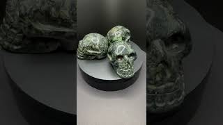 Kambaba jasper crystal crystals jasper chakrahealing crystalskull [upl. by Aicital]