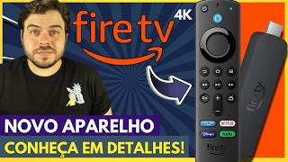 AMAZON FIRE TV STICK 4K CHEGOU VALE A PENA COMPRAR [upl. by Akinihs]