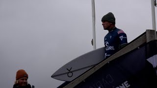 What its like to watch Kelly Slater Surfing Live  Bells Beach during competition  The RIPCURL PRO [upl. by Jehoash]