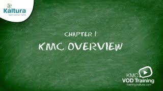 KMC Overview  Kaltura KMC Tutorial [upl. by Tucky]