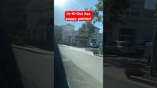 This was our first viral video posted in July 2020 InNOut puppypatty dogmenu [upl. by Mccully]