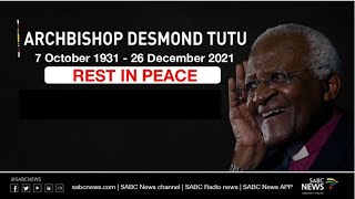 Memorial service for Archbishop Desmond Tutu at the St Mary the Virgin cathedral Gqeberha [upl. by Marlie760]