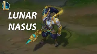 Armored Titan Nasus Skin Spotlight  PreRelease  League of Legends [upl. by Thornton]