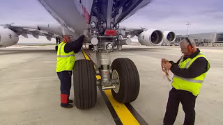 Behind the scenes Flight departure  Air France [upl. by Lemmueu]