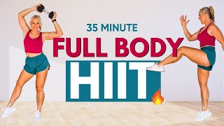 Torch Fat amp Feel Energized 35 MIN FULL BODY HIIT FOR WOMEN 40 [upl. by Mesics]