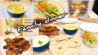 Family Dinner Food preparation vlog Tandoori chicken in OTG Oven HummusMalayalamZenooz world [upl. by Eillen141]