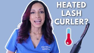 Do Heated Lash Curlers Damage Lashes Eye Doctor Investigates [upl. by Aemat898]