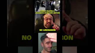 PERONISTA REACCIONA AL LINCHAMIENTO DE MILITANTES LIBERTARIOS [upl. by Eisoj613]