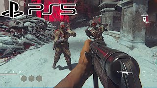 CALL OF DUTY VANGUARD Zombies PS5 Gameplay 4K 60FPS No Commentary [upl. by Eintruoc]