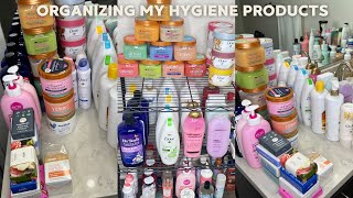 Organize My Hygiene Products With Me My Huge Hygiene Collection Tour 2022 Vlog [upl. by Euqininod165]