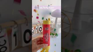 ✨🎉Easy and fast making Party Popper for Birthday Parties 🥳 shorts diy art youtubeshorts [upl. by Aennil]