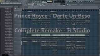 Prince Royce  Darte Un Beso FLP FL Studio  Complete Descarga Download Remake [upl. by Elbertine]