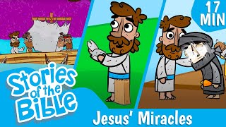 Jesus Calms the Storm  More of Jesus Miracles  Stories of the Bible [upl. by Reynold484]