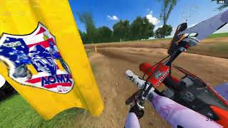 2024 ARL MX 250 RedBud Hot Lap  Mx Bikes [upl. by Karla]