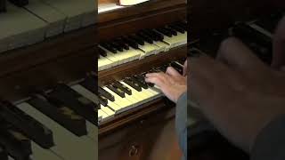 IMPROVISATION Kees van Eersel Hist Organ 1756 BEVERWIJK O das ich tausend Zungen hätte Ending [upl. by Rattray]