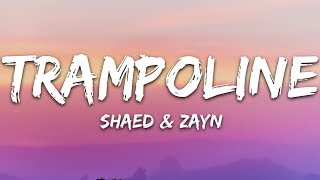 SHAED x ZAYN  Trampoline Lyrics [upl. by Aretahs257]