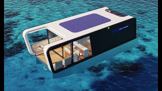 Perla Houseboat H40 Electric takes us into the future [upl. by Aissej667]