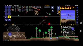 Terraria tModloader mobile  Calamity Mod   Revengeance Calamitas Clone class  rogue [upl. by Octave]