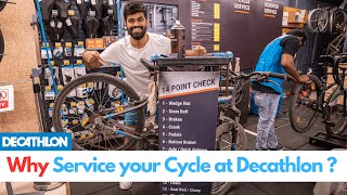 Why Should you Service your Cycle at Decathlon [upl. by Nylyak]